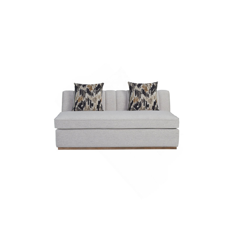 Armless Loveseat