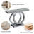 Modern Glam Mirrored Console Table For Living Room/foyer