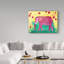Art sur toile Huso «Pink Elephant»-29766454
