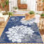 Floral Machine Printed Area Rug-1020482958-1020482950