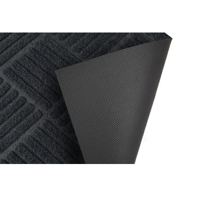 Boothby Non-Slip Geometric Indoor Doormat