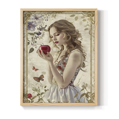 Reproduction encadrée WOMEN Series CECLXVII - bois massif