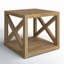 Avalin Solid Wood Side Table-43511866