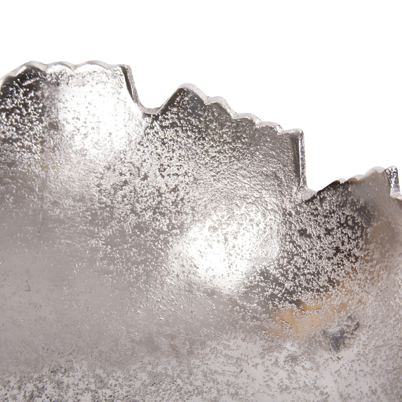 Glam Abstract Wall Decor on Metal, Gold, 3" H x 12" W x 12" D