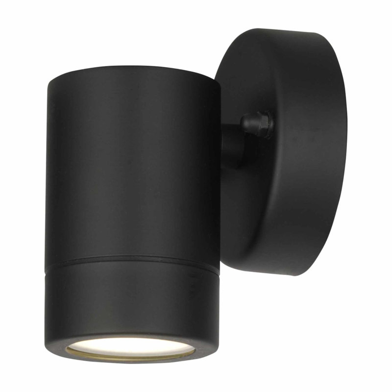 Avello 12cm H Outdoor Armed Sconce, Black