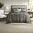 Reversible Bedding Sets, Queen Jacquard Cotton Filled Classic Home