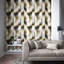 Oscillation Ikat Vinyl Wallpaper Roll-55619917