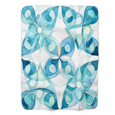 Geometric Textures - 1 Piece Premium Blanket