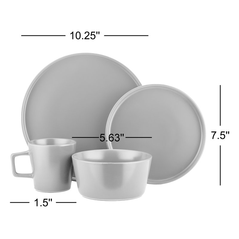 Celina Dinnerware Set, Matt Gray, 32