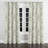 Floral Blackout Curtains - Modern Linen Sage Grommet Curtain - 1 Panel-456700773-456700772