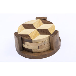 ROUND COASTER SET (4 PCS)
