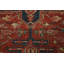 Tapis traditionnel à teinture végétale pré-1900 9 x 11