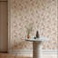 Flamant rose - papier peint rose