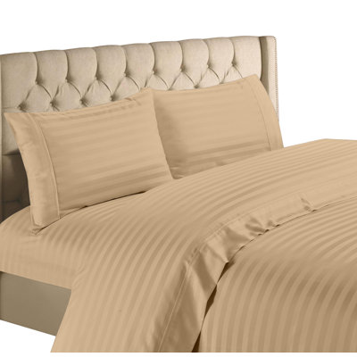 Hampton Egyptian Cotton Striped Sheet Set