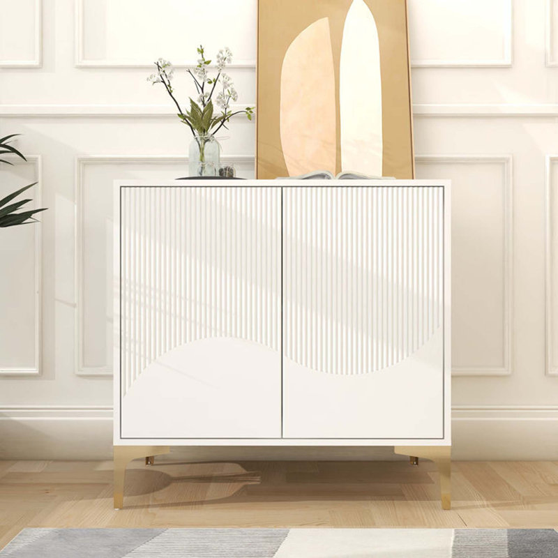 Armoire d'appoint avec tablettes Rachad