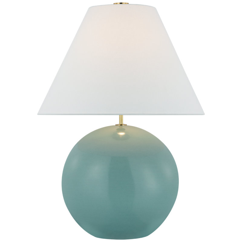 Brielle Table Lamp, Seafoam Blue
