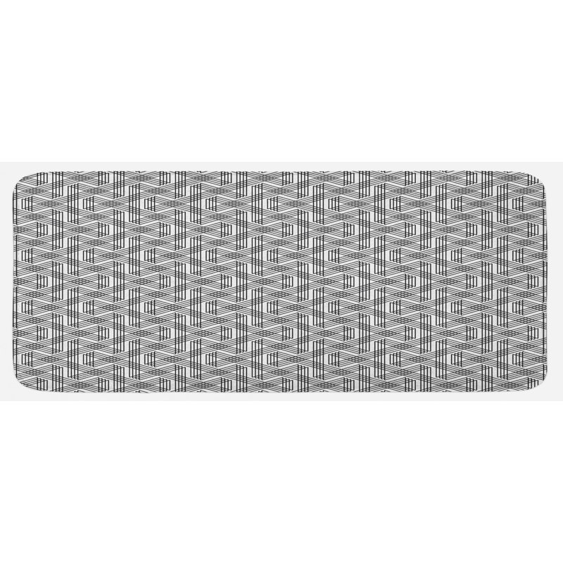 Modern & Contemporary Synthetic Kitchen Mat
