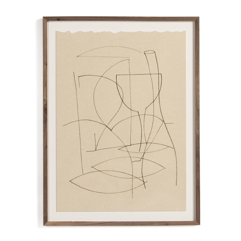 Facile Print by Dan Hobday, 32" H x 24" W x 2.5" D