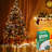 Christmas Random Shimmering Twinkle Lights - 24 of 100 Lights Twinkle – Indoor Outdoor - 20.5 Feet Light String, 100 Clear Bulbs - Christmas Tree Holiday Decor Sparkling Twinkling Christmas Lights-121118802