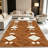 Light luxury diamond-shaped geometric carpet, soft and easy to clean, suitable for living room, bedroom, dining room, study room, and other multi-scene indoor decoration carpets-1880445035