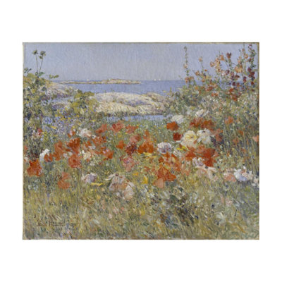 Celia Thaxter's Garden Isles of Shoals Maine par Childe Hassam - Estampe numérique