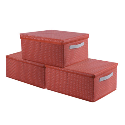 Latitude Run® Fabric Decorative Bin