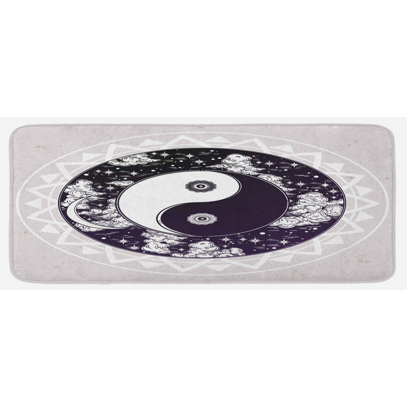 Eclectic Polyester Kitchen Mat