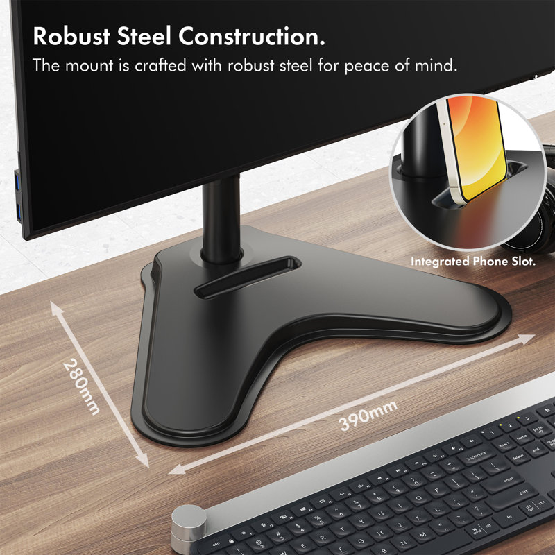Vonhaus Multi-Screen Single Screen Desktop mount Electronic Mount