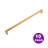 （10-pack）12" Knurled Antique Gold Cabinet Pull – Drawer & Sideboard Hardware-138912180
