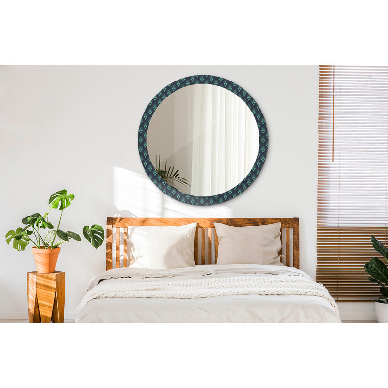 Huldar Glass Flat Wall Mirror