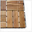 20 carreaux de pont à motif de carreaux emboîtables, 12 /