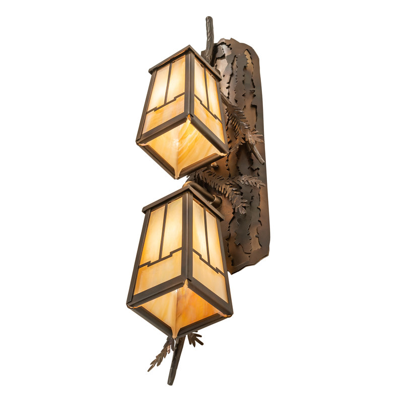 Rustic Lodge 2 - Light Armed Sconce
