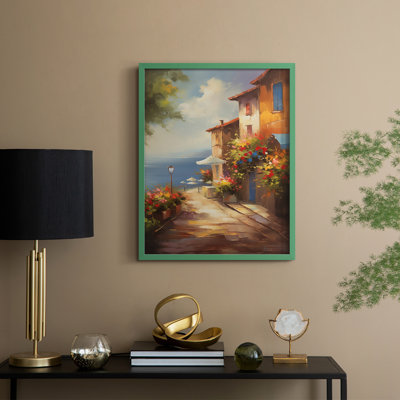 «LANDSCAPES Series CCLIX», reproduction encadrée - bois massif