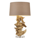 Cris Solid Wood Table Lamp