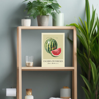 Ripe Summer Watermelon by Andreas Magnusson - Wrapped Canvas Print