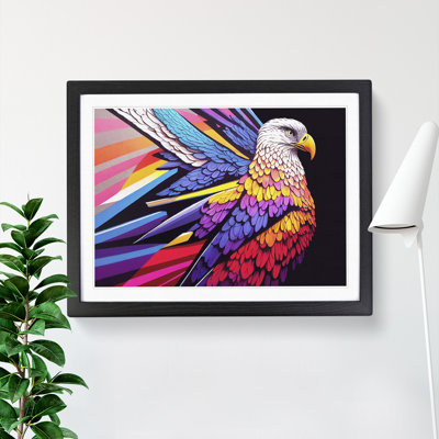 Colourful Eagle Bird Vol.4 - Single Picture Frame Print
