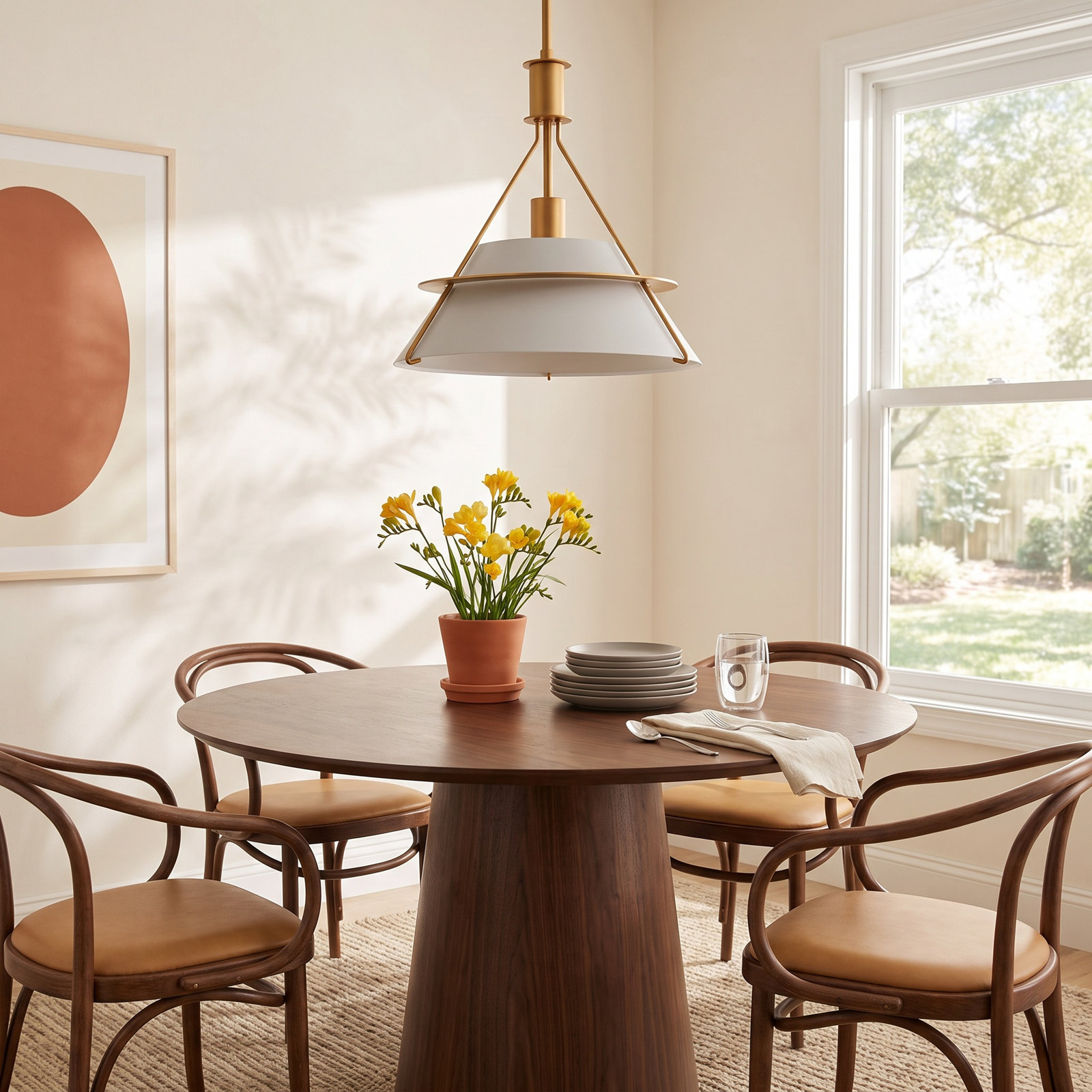 Mirissa Single Light Metal Steel Dimmable Pendant