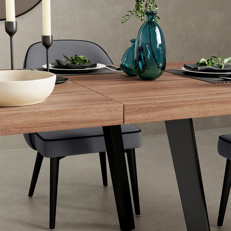 Desta 4 - Person Dining Set, Grey