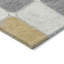 Tapis intérieur / extérieur doré lavable à la machine Xhevrie-1841467806
