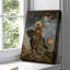 La parca et l'ange de la mort - galerie tendue sur toile par Gustave Moreau-1783311569