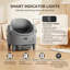 Self Cleaning Cat Litter Box for Multiple Cats, Extra Large Open Top Automatic Box with App Control & Odour Control-1743900232