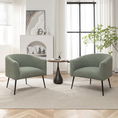 Fauteuil demi-tonneau Jameila