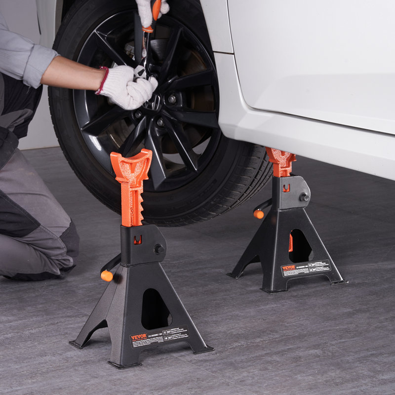 Supports de vérin VEVOR, vérin de voiture d'une capacité de 3 tonnes (6 000 lb)