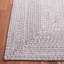 Trogdon Handmade Handwoven Area Rug in Dark Grey/Light Grey-2093517922