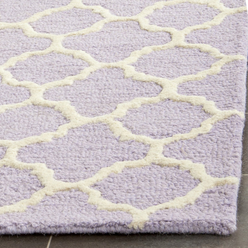 Tapis en laine touffeté à la main Cannen, Tapis de couloir 2 pi 6 po x 12 pi