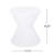 Iron Side Table In Matte White - Relaxing Spot With Mesh Design, 17.85 In. X 18.53 In., 6.21 Lb Table, Chilled Drink Holder D W H,