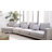 Darroll 143.9" Upholstered Sofa