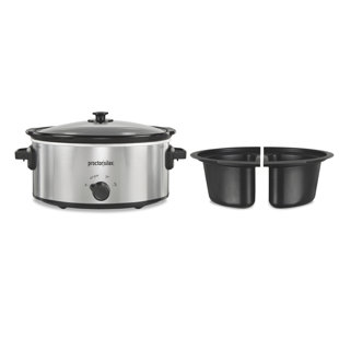 Proctor-Silex Simplicity 4-in-1 Electric Pressure Cooker, 3 Quart Multi-function with Slow Cook, Steam, Sauté, Rice, Stainless Steel (34503)