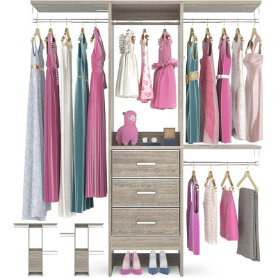 Fareena 14.8'' - 47.2'' Walk-In Set