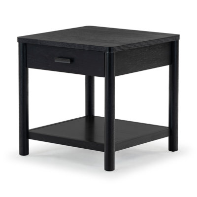 Jaylessa Wood 1 Drawer End Table